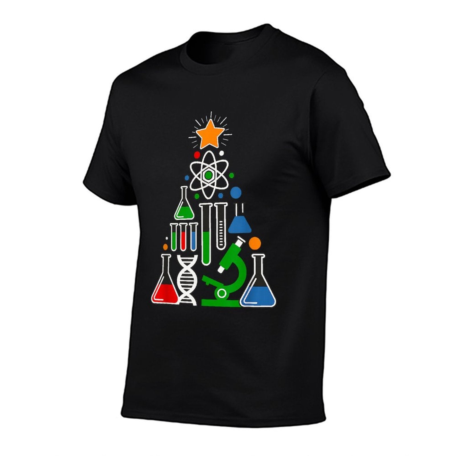 Science Christmas Tree - Cool Atom Xmas Pajama  Classic T-Shirt