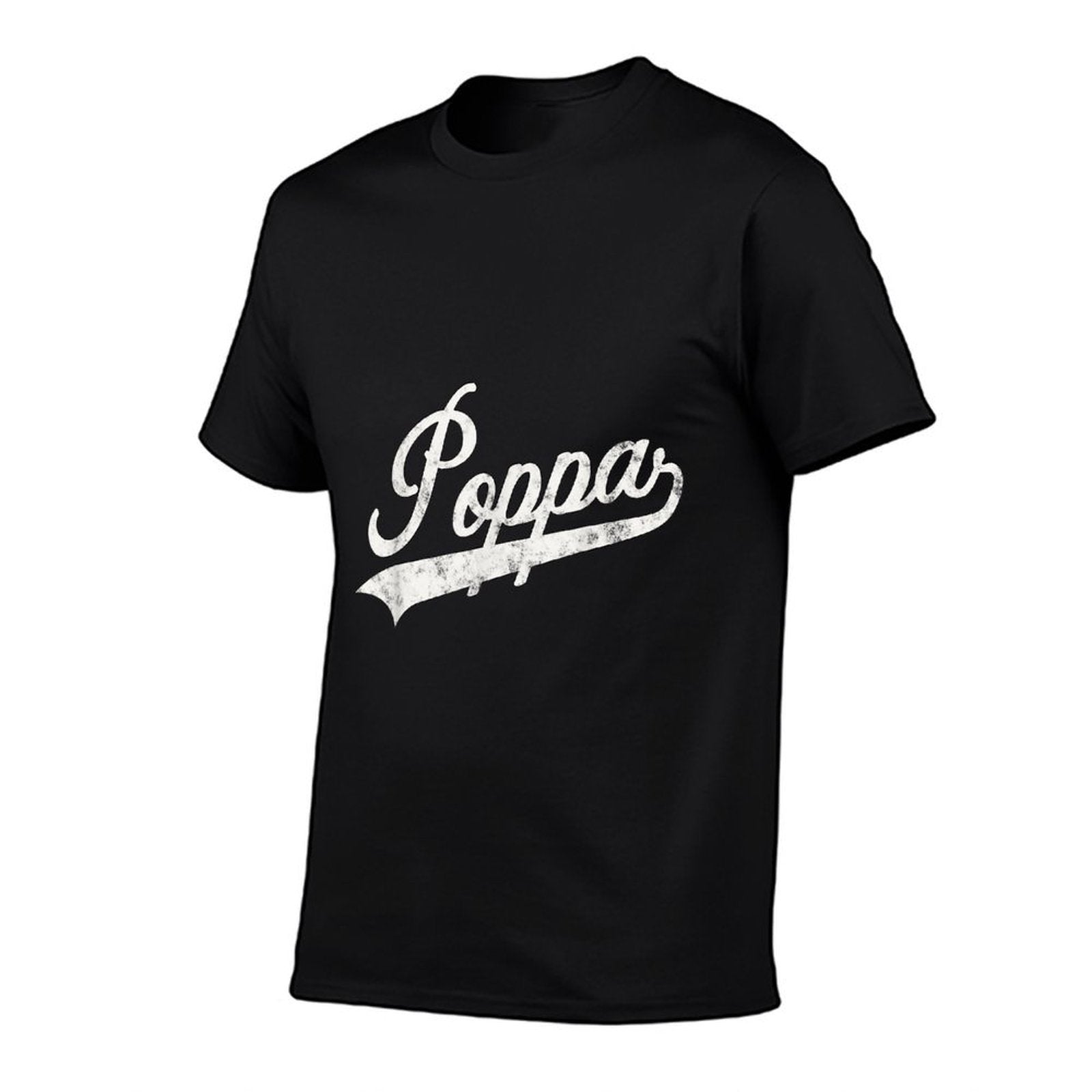 Poppa Retro Style Father’s Day Funny Poppa Grandpa  Affordable Price T-Shirt