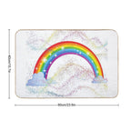 Magic Rainbow  Easy To Clean Bath Mat