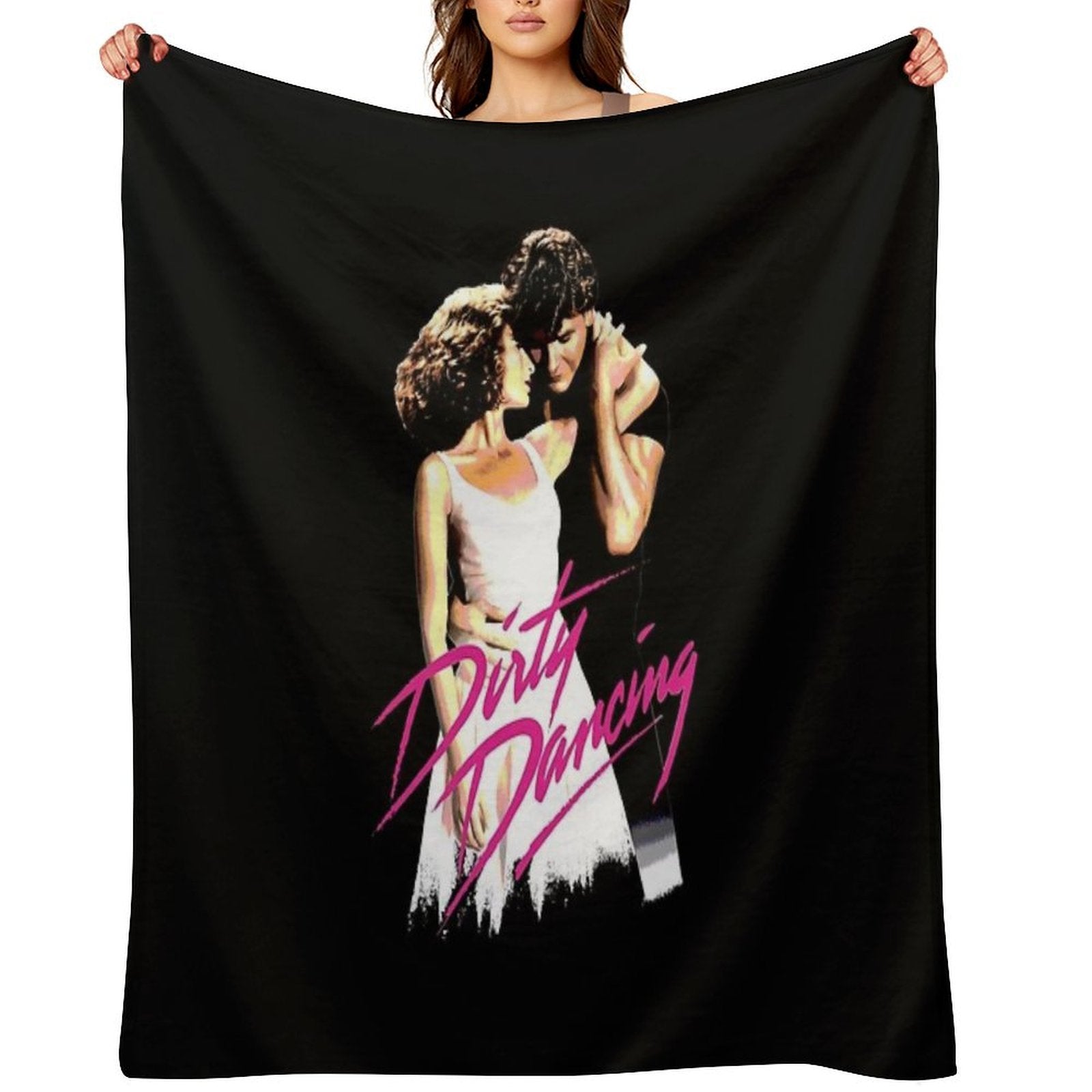 Romance Dancing Dirty Machine-washable Throw Blanket
