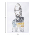 Lieutenant Worf - Star Trek Next Generation Durable Throw Blanket