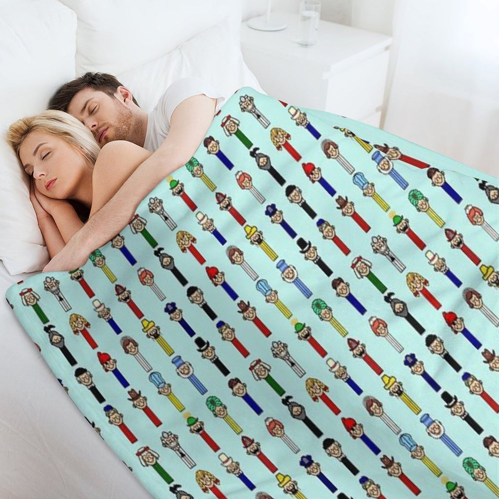 Pal Pattern Anti-pilling Throw Blanket