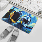 Starry Punk  Easy Maintenance Bath Mat