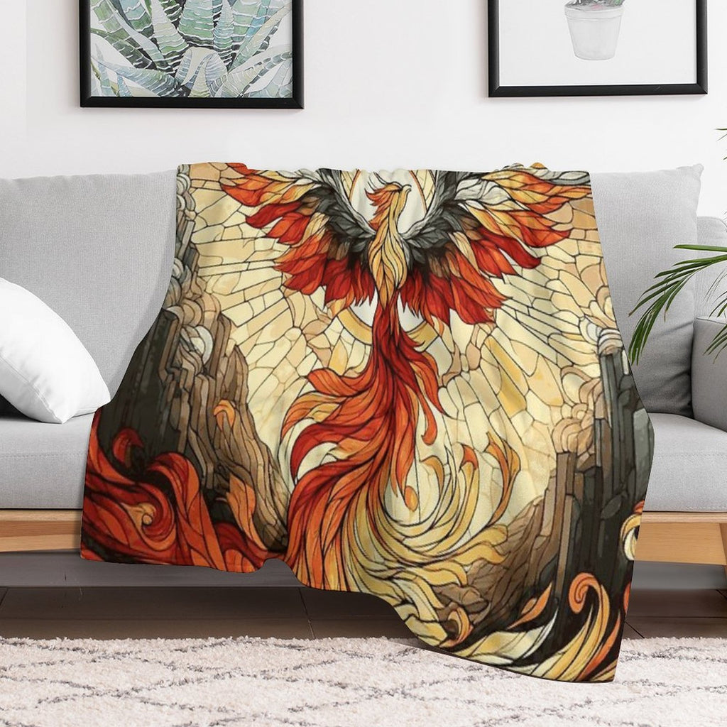 From Ashes, Hope Takes Flight Versatility Throw Blanket