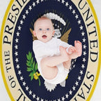United States Presidential Seal. Seal of The President of The United States Quick-dry Throw Blanket