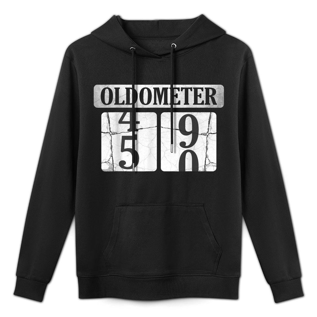 Oldometer Turning 50 Years Old - Car Guy 50th Birthday All-Day Comfort Hoodie