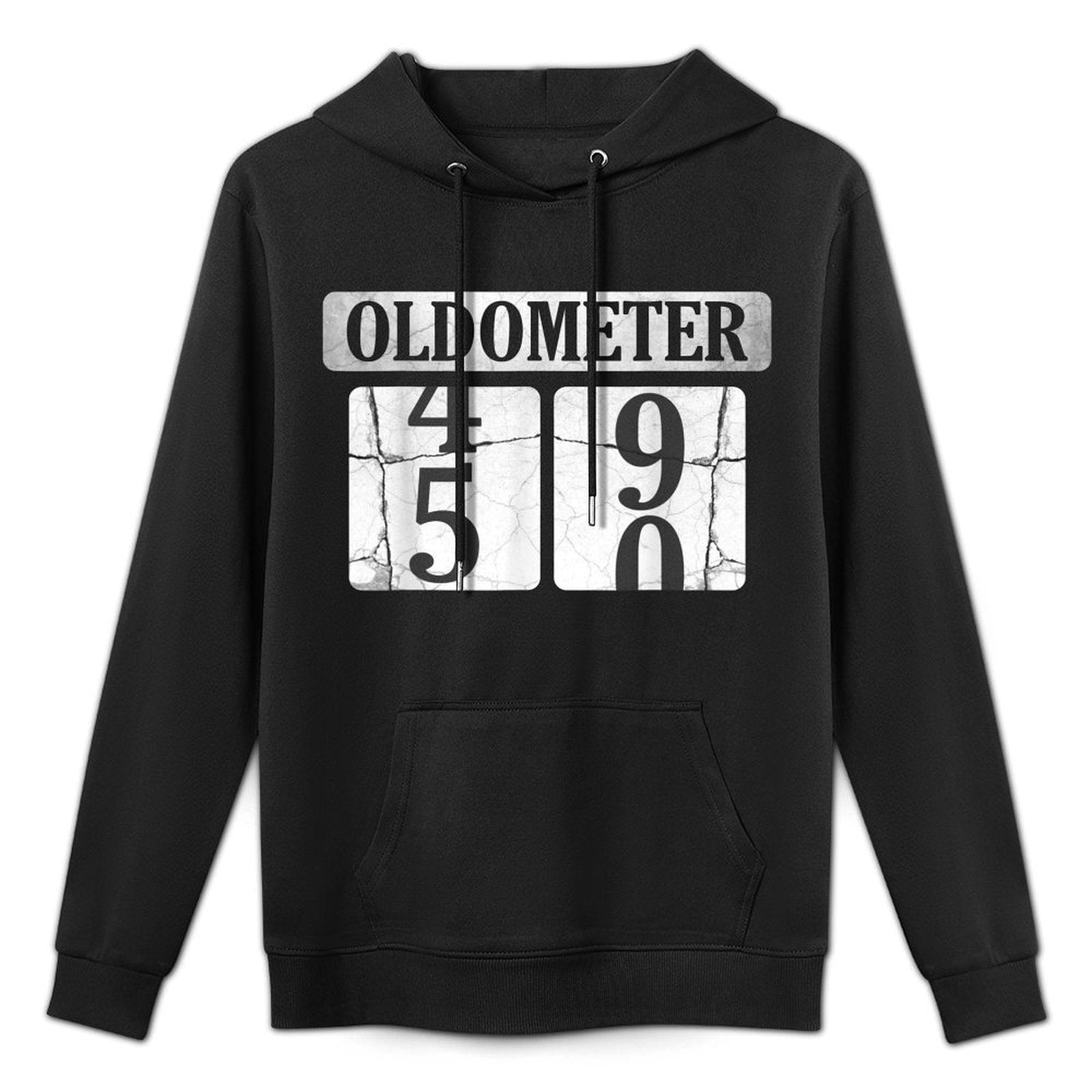 Oldometer Turning 50 Years Old - Car Guy 50th Birthday All-Day Comfort Hoodie