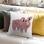 Slumberland Pig Plush Soft Anti-Pilling Throw Pillow