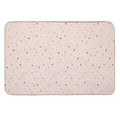 Pink Stars Pattern  Slip-Resistant Bath Mat