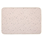 Pink Stars Pattern  Slip-Resistant Bath Mat
