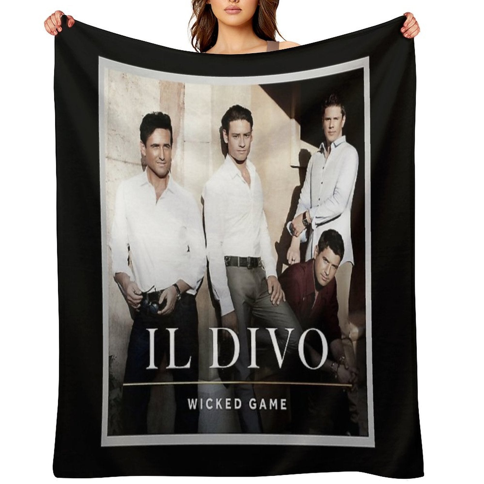 Il Divo Wicked Game Anti-pilling Throw Blanket