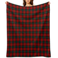 Clan Kerr Tartan All-season Throw Blanket