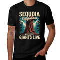 Sequoia National Park California Giant Tree Outdoors  Versatile T-Shirt