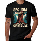 Sequoia National Park California Giant Tree Outdoors  Versatile T-Shirt