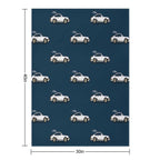 The 930 Turbo Compact Throw Blanket