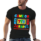 Back To School Game On 7th Grade Funny Gamer Kids Boys  Affordable Price T-Shirt
