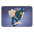 Lorelei Stuck in A Porthole  Multi-Purpose Bath Mat