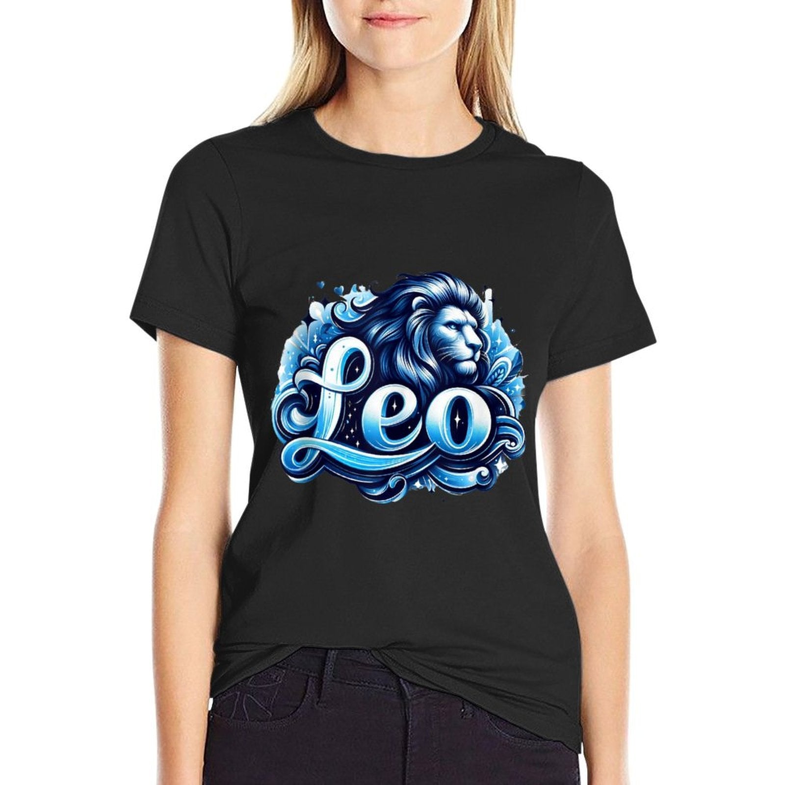 Leo Zodiac Symbol Horoscope Astrology Birthday  Odor-resistant T-Shirt