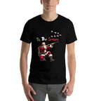 Christmas Santa Claus Duck Hunting Men Women Duck Hunter  Breathable T-Shirt