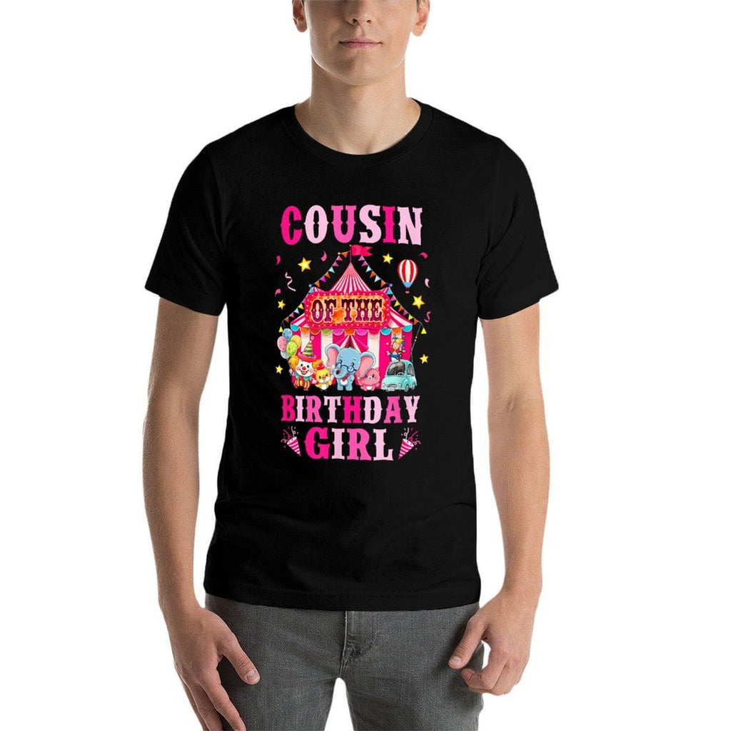 Cousin Of The Birthday Girl Circus Carnival Family Party  Relaxed-fit T-Shirt