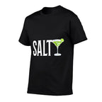 Womens Salty Funny Margarita  Lime Salty  Moisture-wicking T-Shirt