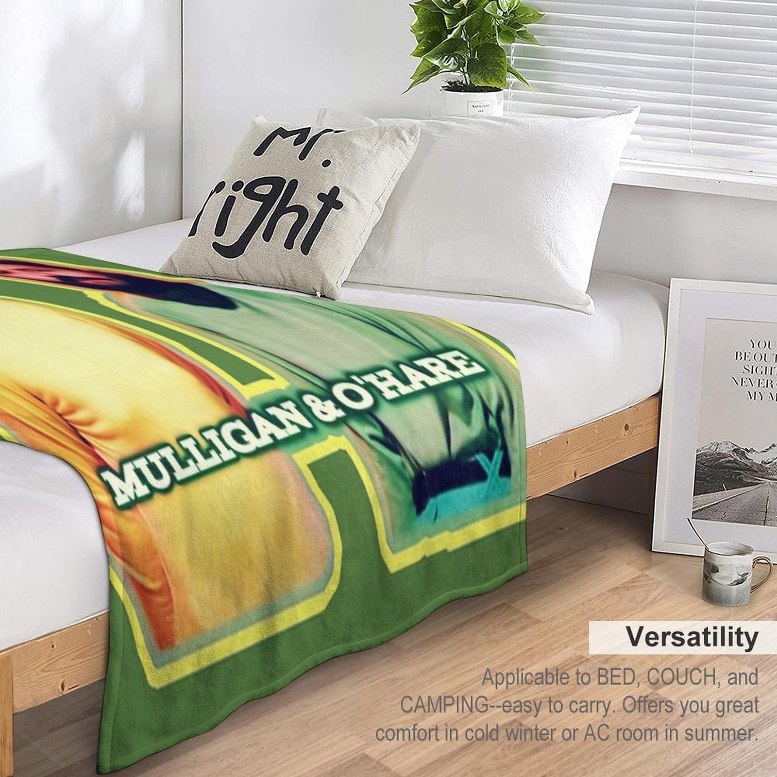 Mulligan And O'Hare Multi-functional Throw Blanket