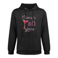 Cheers To 80 Years 80th Birthday 80 Years Old Bday Kangaroo Pocket Hoodie