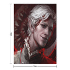 Baldurs Gate 3 Astarion Multi-functional Throw Blanket