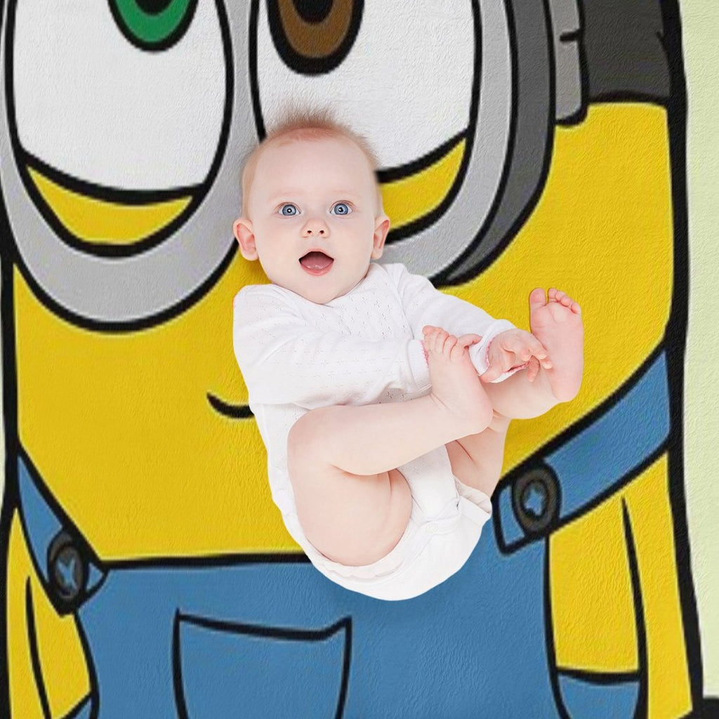 Minion Bob Sustainable Throw Blanket
