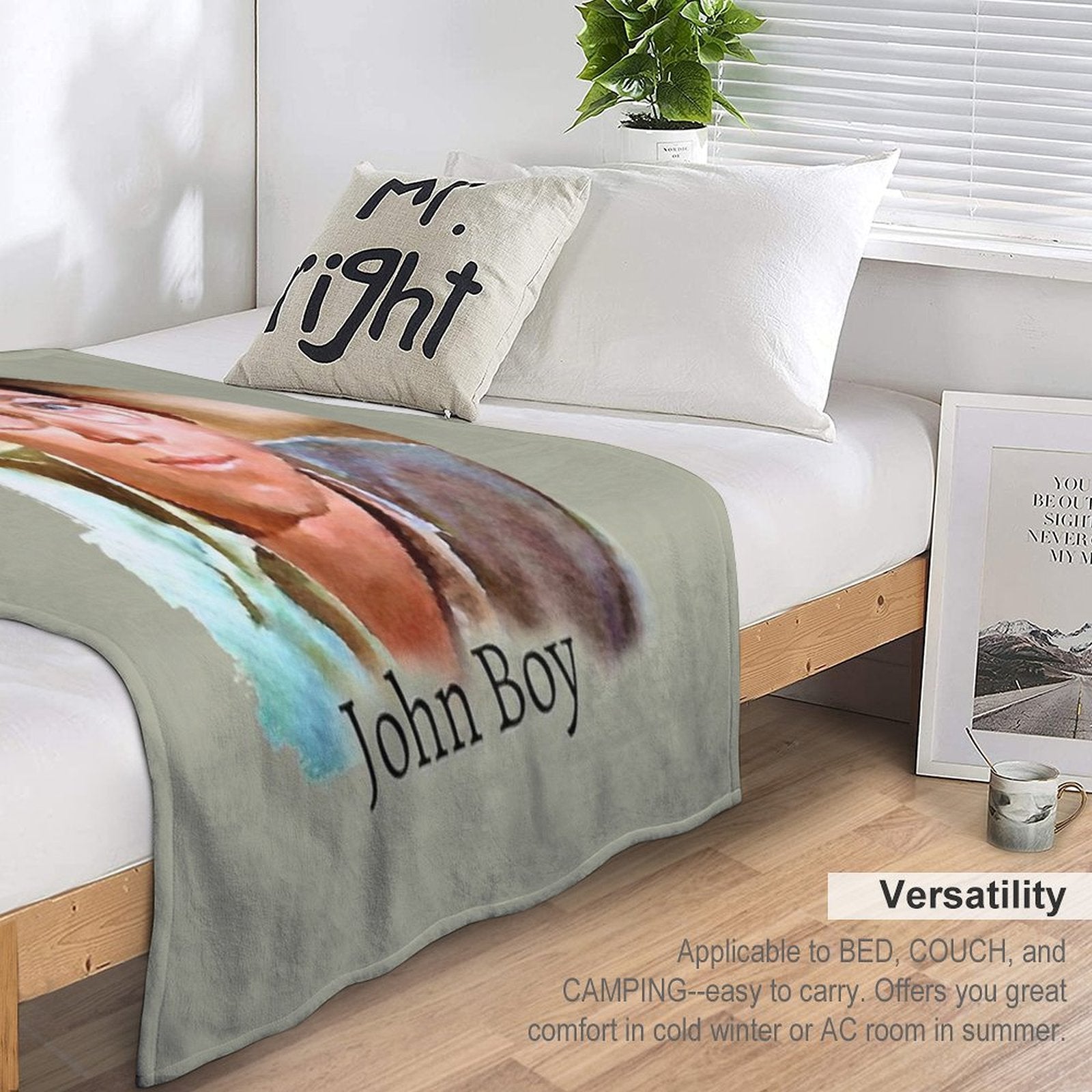 John Boy Walton Multi-functional Throw Blanket