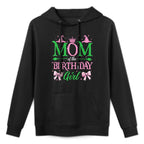 Mom Of The Birthday Girl Witch Family Party Women Men Versatile Streetwear Hoodie
