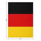 Germany Weltmeisterschaft Fahne Duvet - Deutschland Flag Tagesdecke Shrink-resistant Throw Blanket