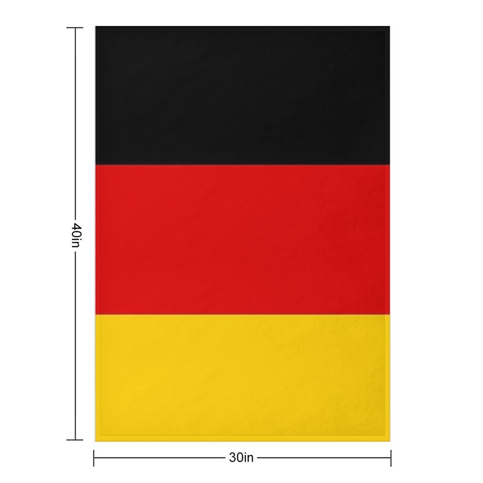 Germany Weltmeisterschaft Fahne Duvet - Deutschland Flag Tagesdecke Shrink-resistant Throw Blanket