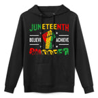 Juneteenth Is My Independence Day African 1865 Juneteenth Breathable Fabric Hoodie