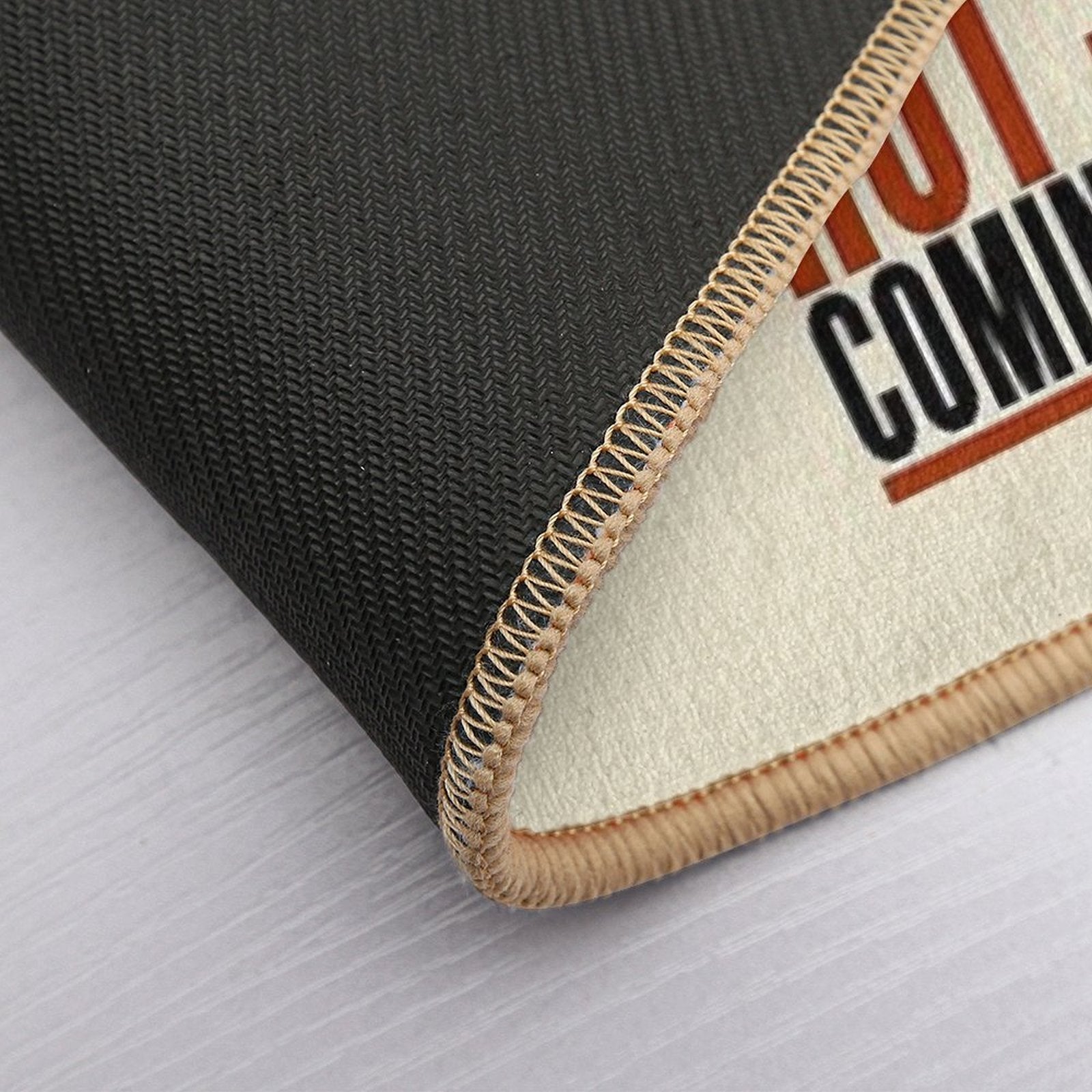 The Gay Steel Mill Hot Stuff Comin Through Durable Bath Mat