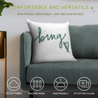 Binghamton University Heart Soft Fade-Resistant Throw Pillow