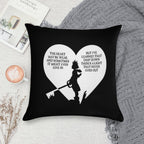 Kingdom Hearts Sora Quote Soft Multiple Sizes Throw Pillow