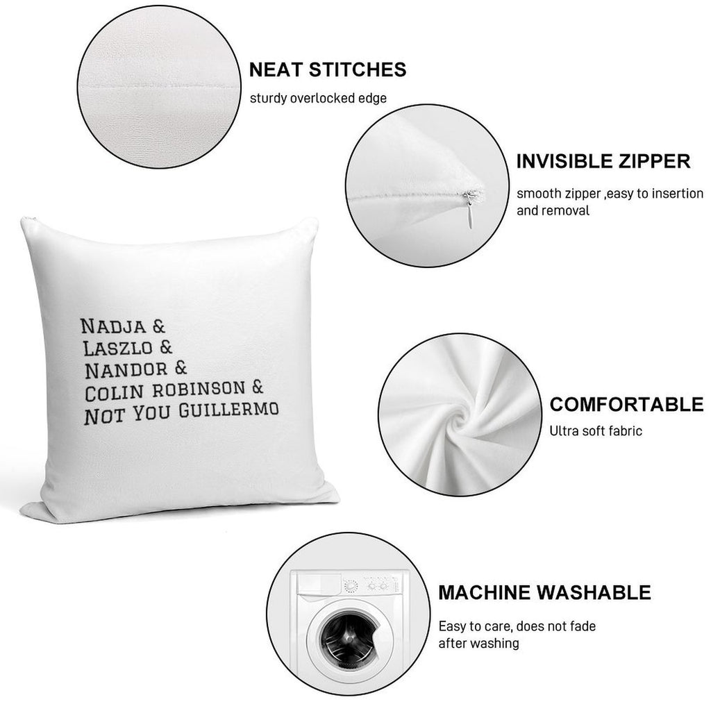 What We Do in The Shadows Soft Bedroom Essential Throw Pillow