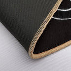 Baphomet Pentagram  Rapid-Drying Bath Mat