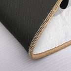 Melting Mood Typography – “WHAT A DAY”  Stain-Proof Bath Mat