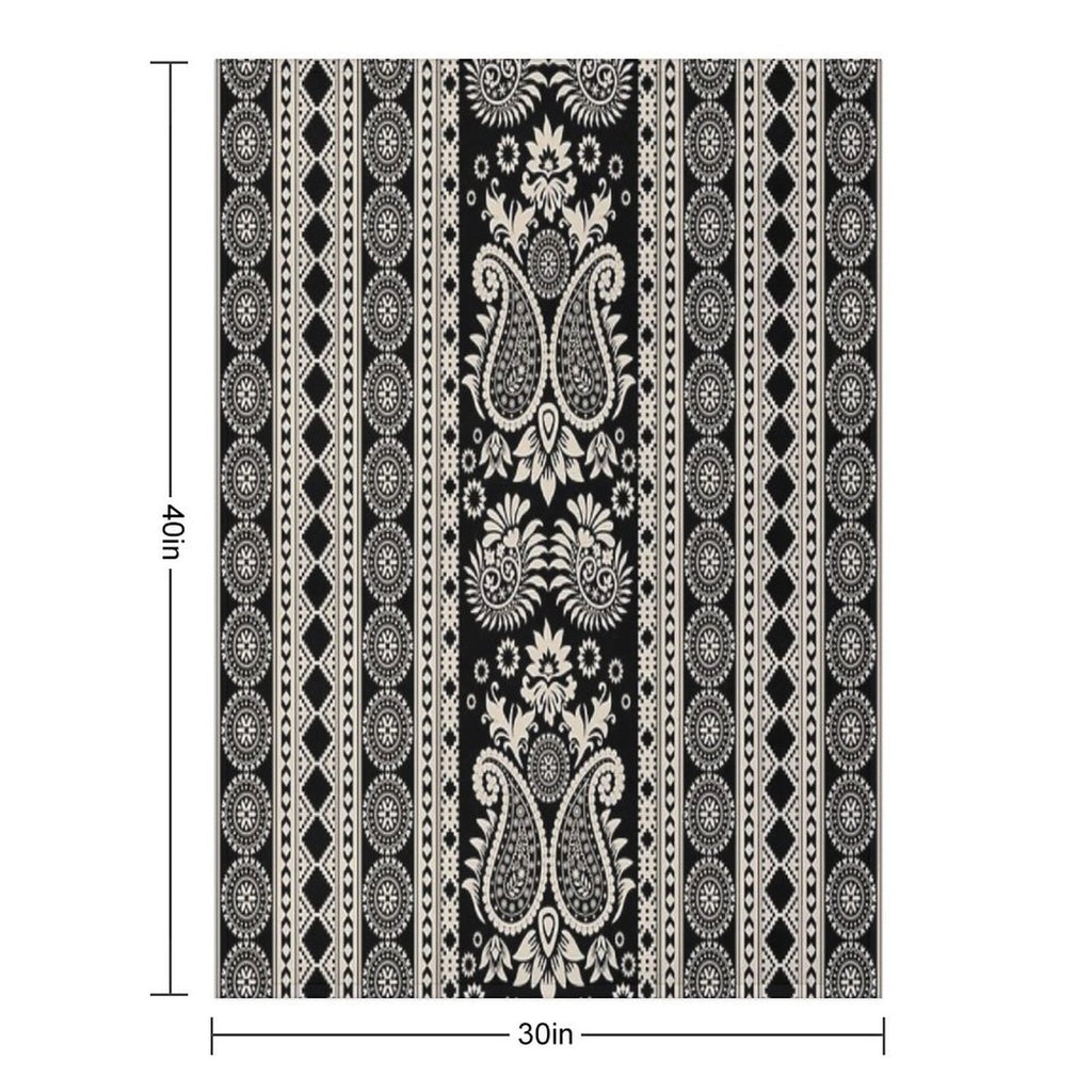 Wallpaper Pattern Wrinkle-free Throw Blanket