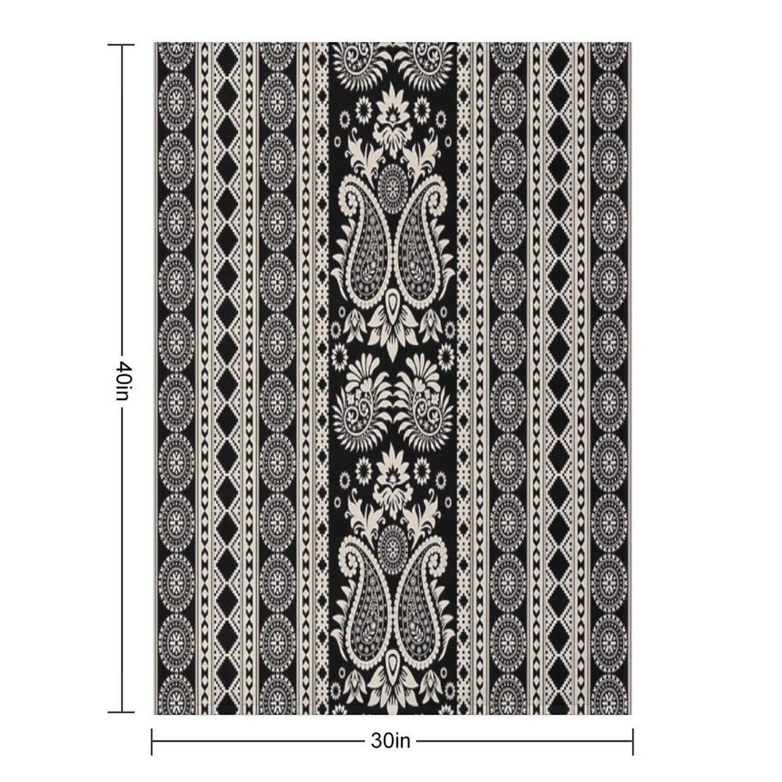 Wallpaper Pattern Wrinkle-free Throw Blanket
