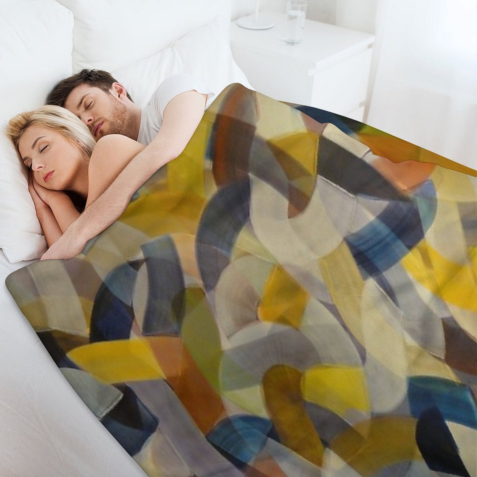 Meaningful Abstract Vorsicht Maps City Velvety-soft Throw Blanket