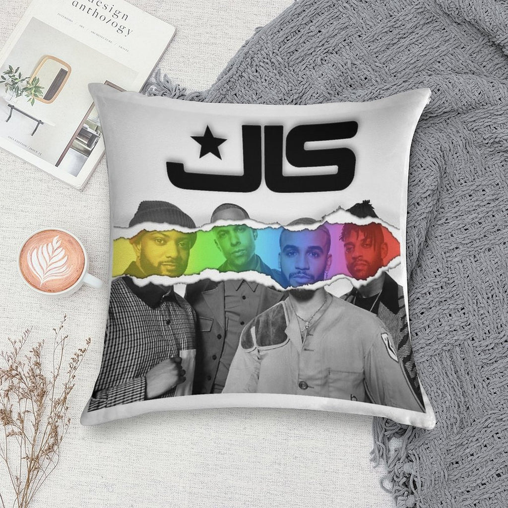 JLS ARE BACK Soft Skin-Friendly Throw Pillow