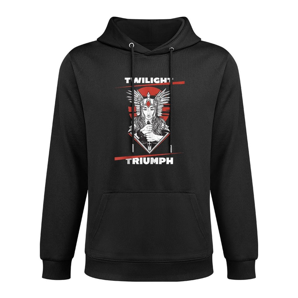 Valkyrie. Twilight Triumph. Medium-Weight Fabric Hoodie