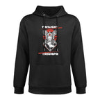 Valkyrie. Twilight Triumph. Medium-Weight Fabric Hoodie