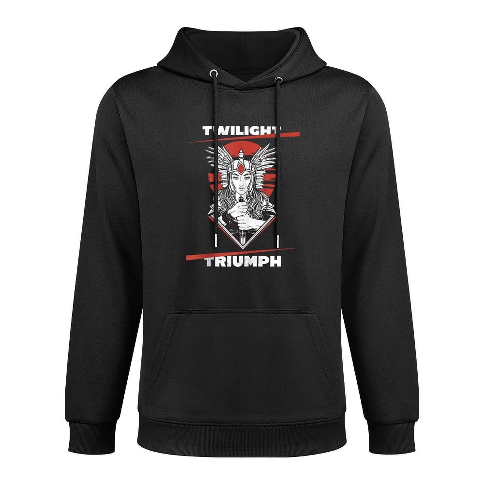Valkyrie. Twilight Triumph. Medium-Weight Fabric Hoodie