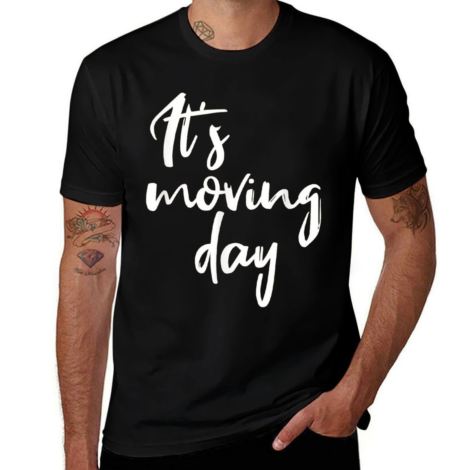 Moving Day Funny Its Moving Day Gift  Classic T-Shirt