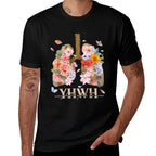 YHWH Every Breath Speaks His Name Lungs Christian  Easy-care T-Shirt