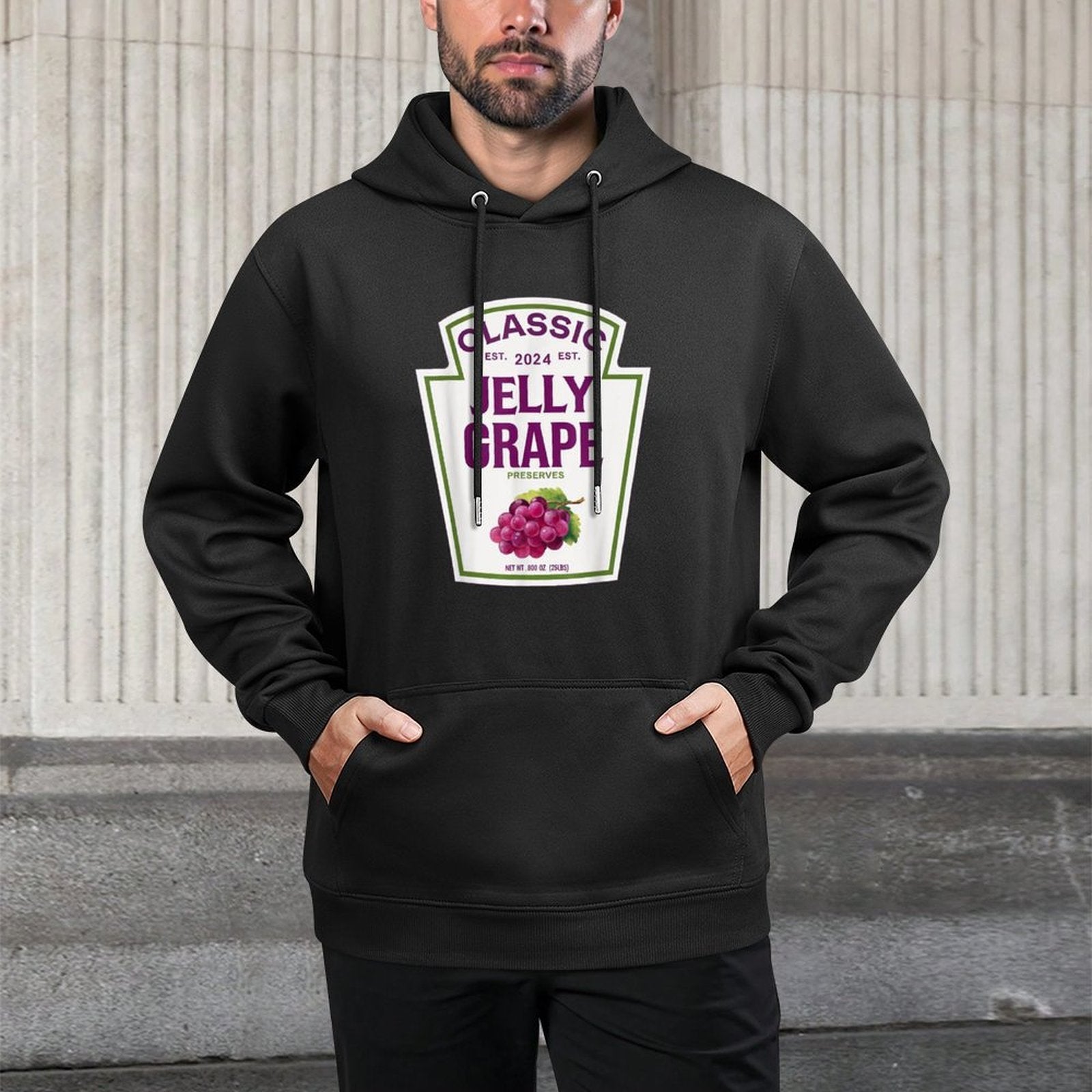 Jelly Grape Halloween 2024 Costume Group Condiments Gifts Durable Construction Hoodie